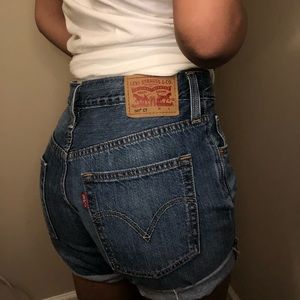 Levi 501 jean shorts